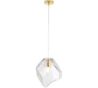 Подвесной светильник Nuestro NUESTRO SP1 GOLD/TRANSPARENT Crystal Lux