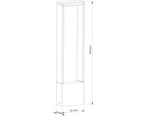 Наземный светильник Cata 733040 Deko-Light