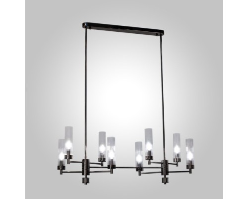 Потолочная люстра  INDIGO SPL8 PEARL BLACK AM Group
