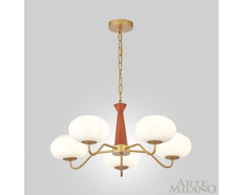Подвесная люстра Napoli 310166/D680/5 BS/WD Arte Milano
