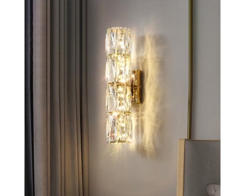 Бра Wall lamp A06W/4 gold/clear DeLight Collection