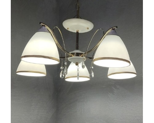 Потолочная люстра Dzintars WD3523/5C-WT-FGD-WT Wedo Light