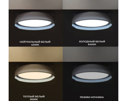 Потолочный светильник Лагом 48203.40.72.77BK-BK Seven Fires