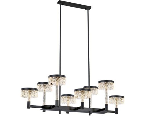 Подвесная люстра Diamond cut MD21020075-8B matt black DeLight Collection