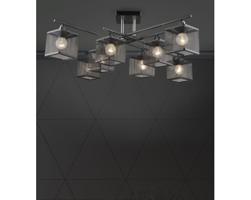 Потолочная люстра Sildzh WD3638/8C-BK-CR-BK Wedo Light