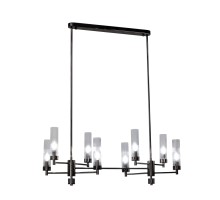 Потолочная люстра  INDIGO SPL8 PEARL BLACK AM Group