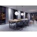 Подвесной светильник Sorento LDP 1215-300 WT+BK Lumina Deco