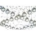 Потолочная люстра Tesoro Nickel Tesoro H 1.4.55.105 N Dio D'Arte