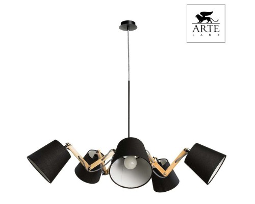 Подвесная люстра Pinocchio A5700LM-5BK Arte Lamp