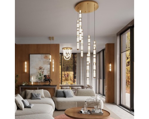Потолочная люстра Collier 5455/80CL Odeon Light