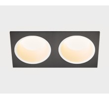 Точечный светильник  IT08-8013 white 3000K 2 шт + IT08-8015 black 3000K 2 шт + it08-8015 black Italline