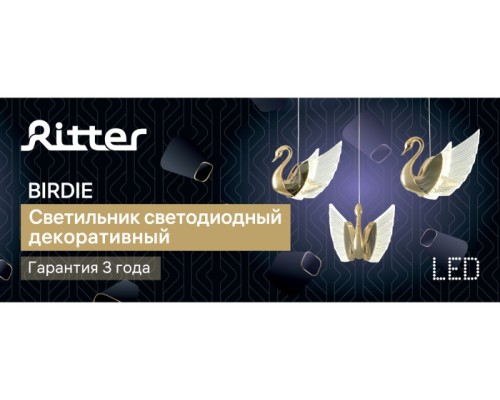 Подвесной светильник Birdie 51636 5 Ritter