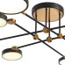 Потолочная люстра Loft Led LED LAMPS 81102/6C BRASS BLACK Natali Kovaltseva