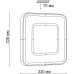 Настенно-потолочный светильник Arti 3047/CL Sonex