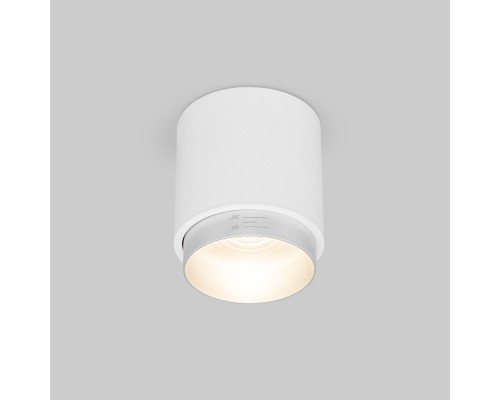 Точечный светильник Cors 25032/LED 10W 4200K белый/серебро Elektrostandard