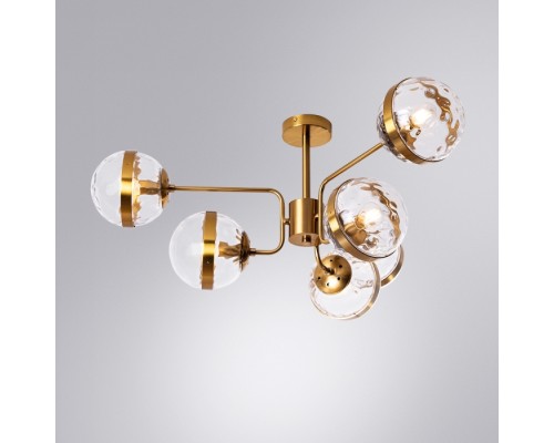 Потолочная люстра Delacrua A7770PL-6PB Arte Lamp