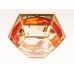 Потолочная люстра  1007/3PL-B.CRISTALLO M+ROSSO Doge Luce