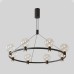 Подвесная люстра Duet DUET SP56W LED BLACK Crystal Lux
