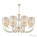 Подвесная люстра Florentia-1237 301237/8 Wh/Gd Arte Milano
