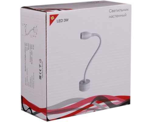 Настенный светильник  86200-9.2-001MN LED3W WT Reluce