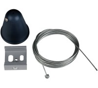 Подвесной комплект  UFB-H41 BLACK 1 POLYBAG Uniel