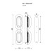Настенный светильник Nobilta FL1183-3W Fluorite