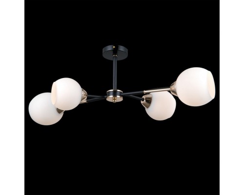 Потолочная люстра  IL0715-4CSQ-24 BK GD LIBRA ILLUMICO