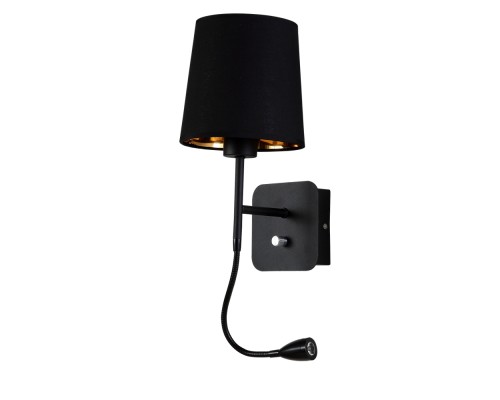 Бра Pablo PABLO AP2 BLACK/BLACK-GOLD Crystal Lux