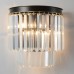 Бра Maxime MAXIME AP2 BLACK Crystal Lux