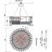 Подвесная люстра Ice queen ZRS.30514.12 Zortes