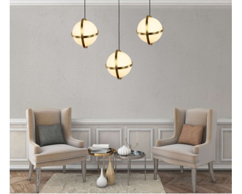 Подвесной светильник Signia LDP 6833-250 WT+GD Lumina Deco