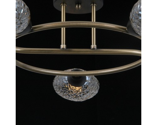 Потолочная люстра  IL0300-5CSQ-79 BK AB ILLUMICO