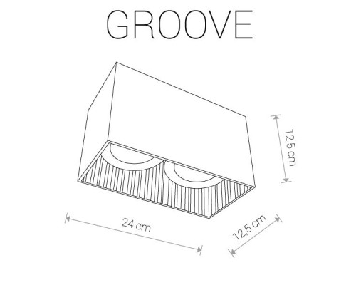 Точечный светильник Groove 9316 Nowodvorski