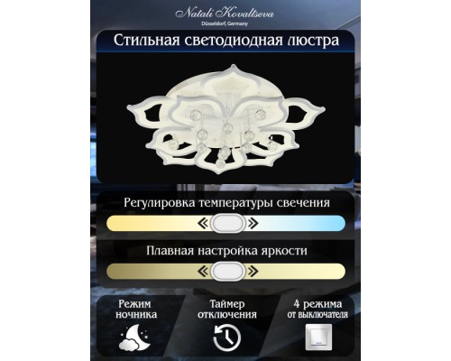 Потолочная люстра HIGH-TECH LED LAMPS HIGH-TECH LED LAMPS 82029 Natali Kovaltseva