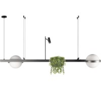Подвесной светильник Jardin 10121/D Dark grey Loft It