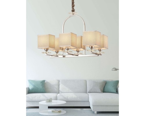 Подвесная люстра Liniano LDP 17100-6 CHR Lumina Deco