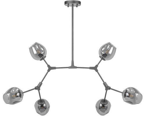 Потолочная люстра LOFT LOFT-6 BK AM Group