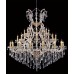 Подвесная люстра Hollywood HOLLYWOOD SP16+8+8 GOLD Crystal Lux