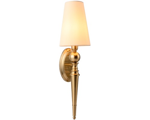 Бра PER PER AP1 BRASS/BEIGE Crystal Lux