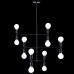 Потолочная люстра Loft Lux LOFT LUX 75129/12C BLACK Natali Kovaltseva