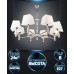 Подвесная люстра Brunate WD3623/8H-WT-CR-WT Wedo Light