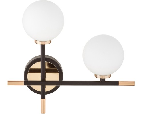 Настенный светильник Marsiada LDW 6033N-2 RT BK+FGD Lumina Deco
