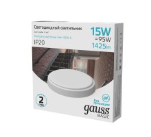 Настенно-потолочный светильник  193411215B Gauss