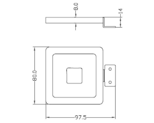 Настенный светильник Mirror 687038 Deko-Light