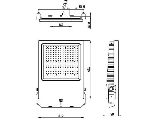 Прожектор уличный Atik 732045 Deko-Light