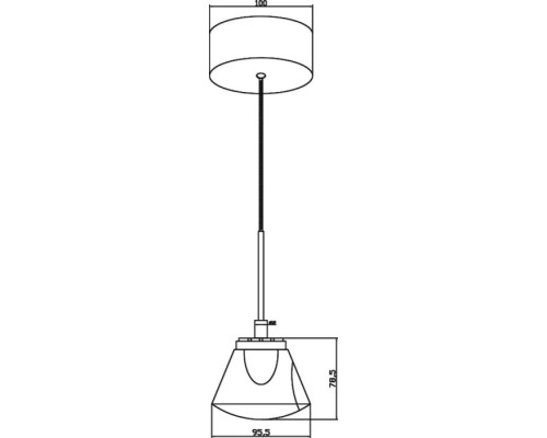 Подвесной светильник Ludivine 342059 Deko-Light