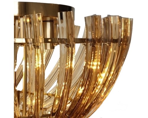 Потолочная люстра Calligo 4424-600 ti-gold/amber DeLight Collection