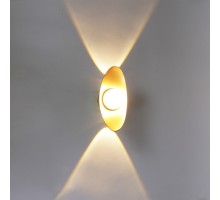 Архитектурная подсветка  86868-9.2-001JH LED7W BK+GD Reluce