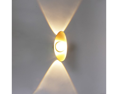 Архитектурная подсветка  86868-9.2-001JH LED7W BK+GD Reluce