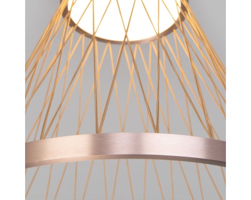 Потолочный светильник Cesta 40018/1 LED коричневый Eurosvet